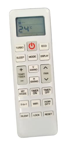 Ehop Compatible Remote Control for Lloyd AC with WiFi Function(Please Match Your Old Remote with Given Image,Old Remote Must be Same)