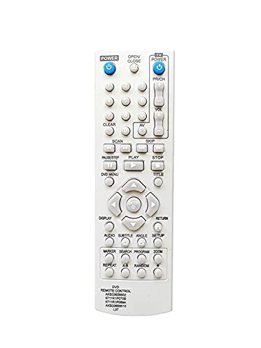 EHOPcompatible Remote for L37 4 in 1 DVD Player Remotecompatible(AKB33659502 6711R1P070B 6711R1P089A AKB33659510) for LG DVD