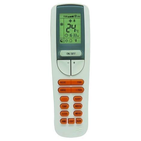 EHOP Compatible Remote for Bluestar AC (Please Match The Image of Your existing Remote Before Ordering)