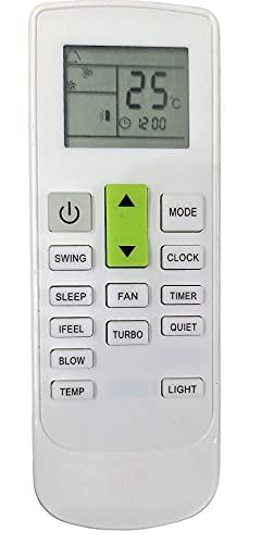 Ehop Remote Compatible for Carrier Air Conditioner VE-167 (Please Match The Image with Your existing or Old Remote Before Ordering)