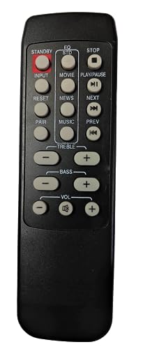 Ehop Compatible Remote Control for Blaupunkt Home Theater System (Old Remote Must be Same for it to Work)