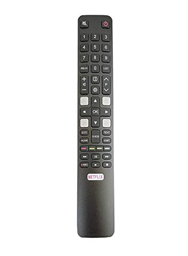 EHOP Compatible Remote Control for LED LCD Smart TV HD for TCL Netflix