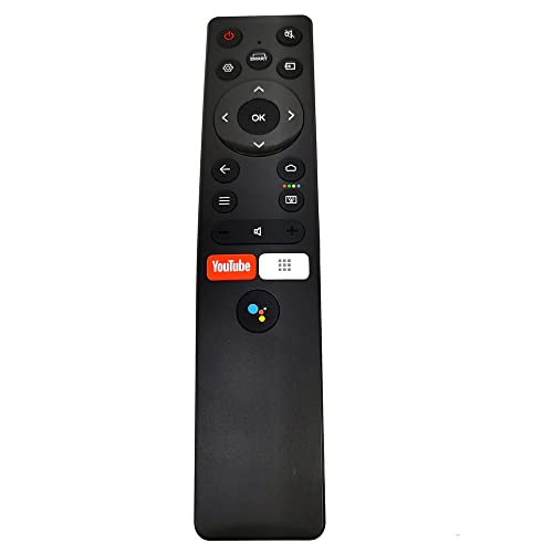 Ehop Bluetooth Remote Control Compatible for Thomson Smart TV with YouTube Function and Voice Control