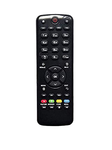 EHOP Compatible Remote Control for VU Smart LED/LCD/HD TV (Please Match The Image with Your Old Remote)