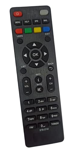 Ehop Compatible Remote for Siti Digital siti Digital Remote Controller (STB-2740)