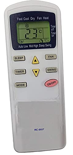 Ehop RC-055T Compatible AC Remote Control for Voltas Air Conditioner VE-41 (Please Match The Image with Your existing or Old Remote Before Ordering)