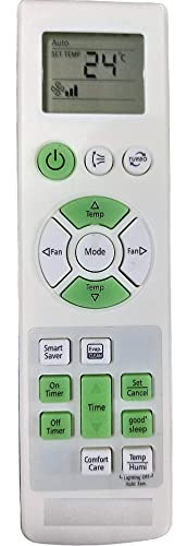 Ehop AC67 Compatible Remote Control for Samsung Air Conditioner VE-67 (Please Match The Image with Your existing or Old Remote Before Ordering)
