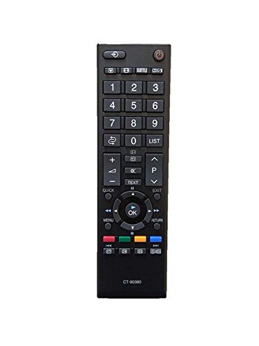 EHOP CT-90380 LCD LED TV Universal Remote Control Compatible for Toshiba LED LCD