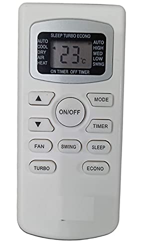 Ehop AC Remote Control Compatible for Whirlpool Air Conditioner VE 116 (Please Match The Image with Your Existing Remote Before Placing The Order Before)