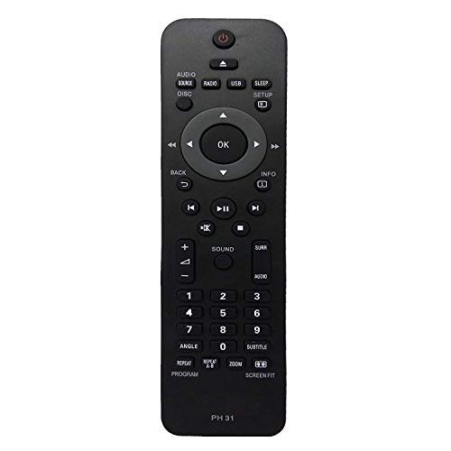 EHOP Compatible Remote Control for Philips DVD and Home Theater (HTS-3571 PH31)
