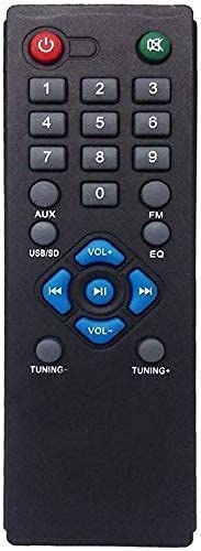 EHOP Home Theater Remote (Bang) Remote Controller (Black)