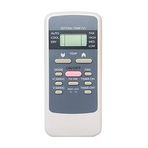 EHOP 137 AC Remote Control Compatible for Hitachi AC (Please Match The Image with Your existing or Old Remote Before Ordering)