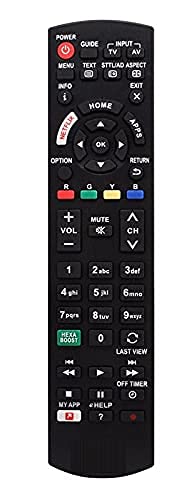 Ehop Compatible Remote Controller Remote for Panasonic LED LCD 3D Smart TV