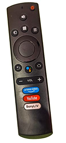 Ehop Remote Control Compatible for Kodak Smart tv with Voice Function and Google Assistance (Bluetooth Remote)