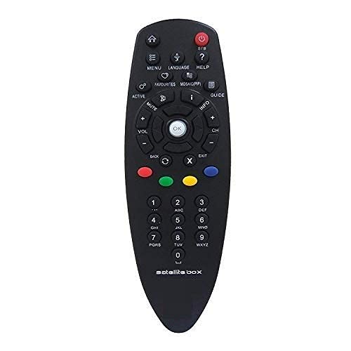 EHOP Compatible Remote Control for Videocon D2H Satellite Box