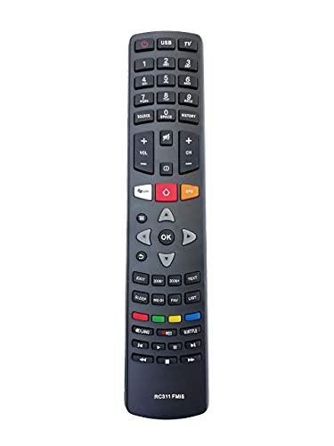 Ehop C311 FMI5 LED LCD TV Remote Control Compatible with VU TL55C1CUS, VU TL65C1CUS