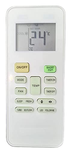 Ehop Remote Compatible for Voltas Air Conditioner with Shortcut Button VE-142 (Please Match The Image with Your existing or Old Remote Before Ordering)