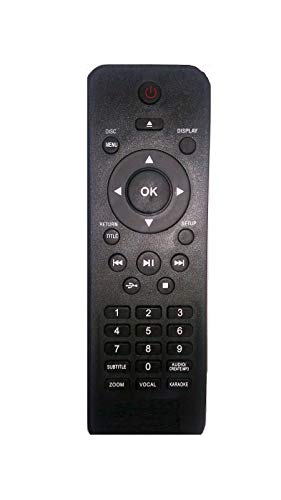 Ehop Compatible Remote Control for Philips DVD Player (Disc)