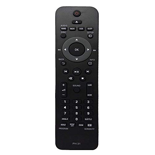 EHOP Universal Compatible DVD & Home Theatre Remote (PH-31)