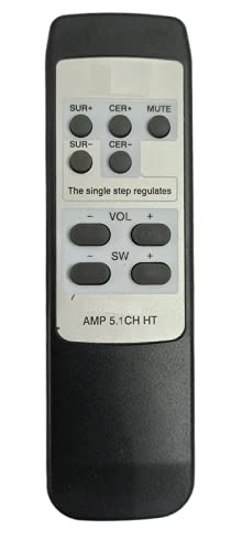 EHOP 5.1 CH Compatible Remote Control C for INTEX 4000 Home Theater