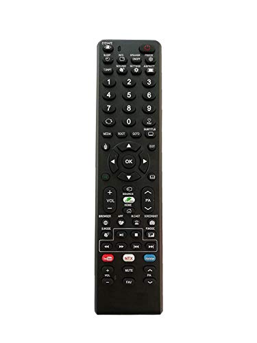 EHOP LED LCD TV Remote Control Compatible for Willett