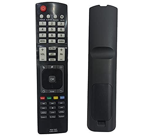 EHOP WN70C Compatible Remote Control for Weston Smart TV