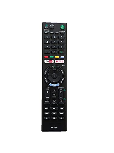 EHOP RM-L1370 Remote Control Compatible for LCD LED TV Sony YouTube & Netflix