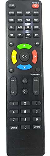EHOP Remote Compatible for Onida LED LCD TV (Old Remote Functions Must be Exactly Same)