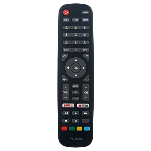 Ehop HTRA10EG Compatible Remote Control for Haier Smart LED TV HTR A10EG HTR-A10EG Remote Controller