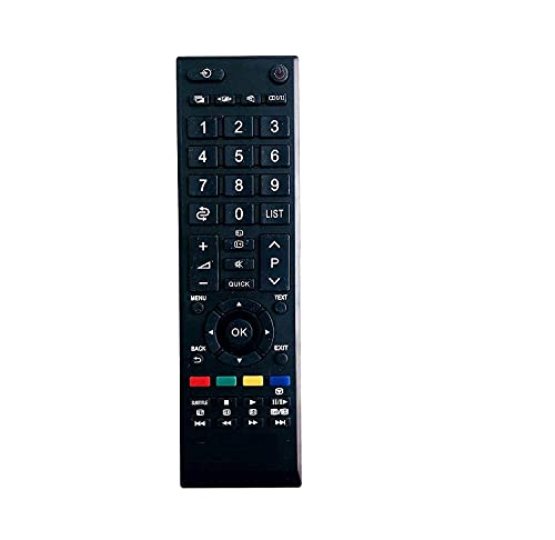 EHOP Compatible Remote Control for Toshiba LED/LCD TV Remote Controller Model No :CT-90454,CT-90423 (Please Match The Image with Your Old Remote)