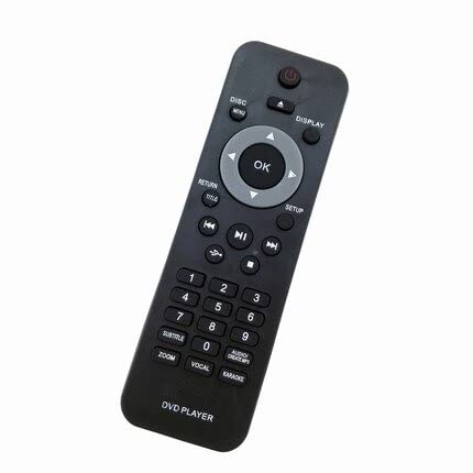 Ehop Compatible Remote Control for Philips DVD Player DVP3040/37 DVP3040/05 DVP3040 DVP3040/37B VP3040/12 DVP3140 DVD Player