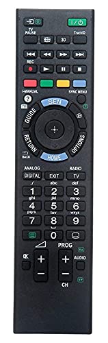 Ehop Compatible Remote Control for Sony Bravia LCD/led Remote Works with Almost All Sony led/LCD tv (Black)