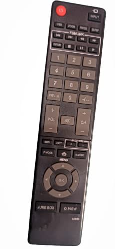Ehop Compatible Remote Control for VIDEOCON Tv with Jukebox Function(Please Match Your Old Remote with Given Image,Old Remote Must be Same)