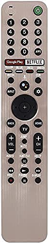 Ehop RMF-TX600U Compatible Remote Control for Sony Smart TV with Voice Function Google Play Netflix Keys XBR-85Z9G XBR-77A9G XBR-55A9G KD-75X750H XBR-65A9G XBR-49X950H XBR-98Z9G XBR-65X950G