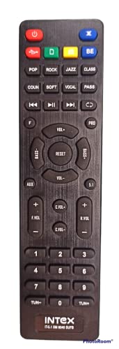 Ehop Compatible Remote Control for Intex IT-5.1 XM 6040SUFB Home Theater