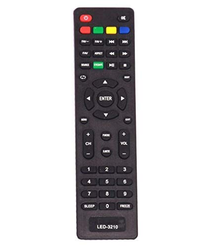EHOP Compatible Remote Control for INTEX LED TV (LED-3210)