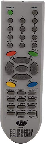 EHOP LG 109/124 Universal CRT TV Remote (SP) (Grey)