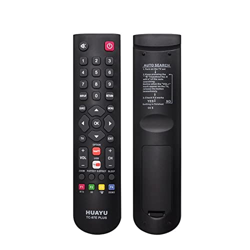 EHOP TC-97E Plus Universal TV Remote Controls for TCL LCD LED Smart TV