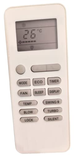 Ehop Compatible Remote Control for Whirlpool Air Conditioner VE:221 (Old Remote Must be Same)