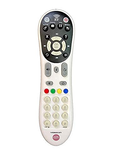 EHOP RF HD Pairing Remote Compatible with Videocon D2H