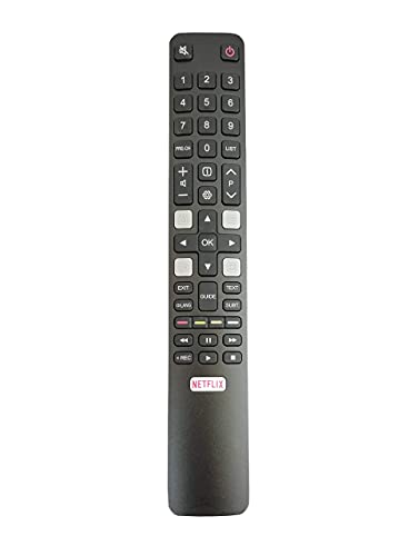 EHOP LED LCD Smart TV HD Remote Control Compatible for TCL Netflix