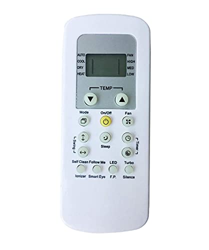 Ehop RG56/BGEF-CA Compatible Remote for Carrier Air Conditioner with Ioniser Function VE-148 (Please Match The Image with Your Existing Remote Before Placing The Order)