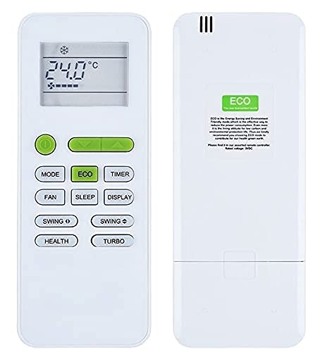 Ehop Compatible Remote Control for TCL Air Conditioner with ECO Function VE-222 (Please Match The Image with Your existing or Old Remote Before Ordering)