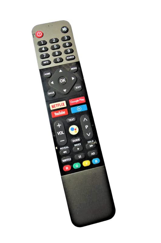 Ehop Compatible Remote Control for Motorola led LCD Smart TV with Voice Function