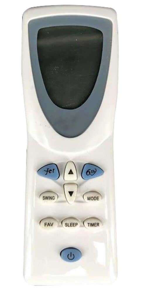 Ehop DG11D1-10 Compatible Remote Control for Whirlpool Air Conditioner VE-83(Please Match Your Old Remote Before Placing Order)