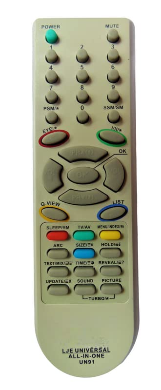 Ehop Universal Remote Control Compatible for LG Old Model CRT tV All in ONE