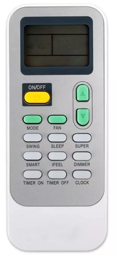 Ehop DG11J1-91 Compatible Remote Control for Whirlpool Ac (Please Match Your Old Remote with Given Image,Old Remote Must be Same)