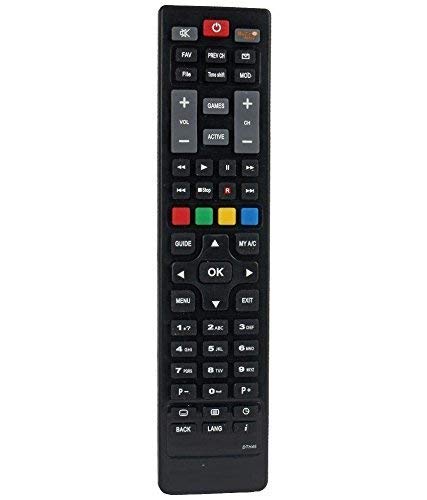 EHOP Compatible Remote Control for Dish TV DTH Set Top Box Recording Model HD Recorder