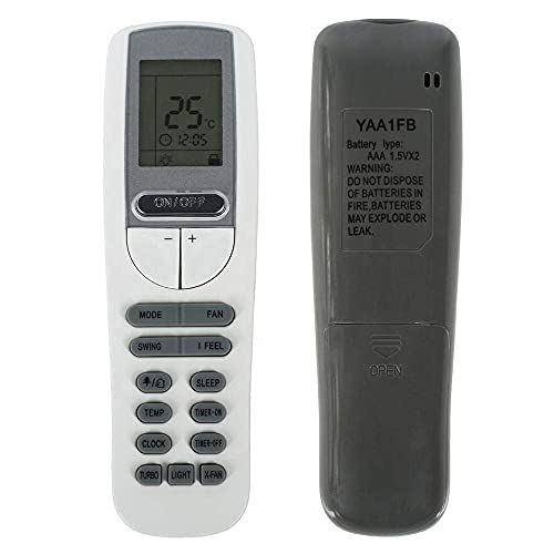 Ehop YAA1FB Compatible Remote Control for Samsung Air Conditioner VE-133C (Please Match The Image with Your existing or Old Remote Before Ordering)