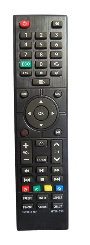 Ehop HYU-836 Compatible Remote Control for Hyundai LED LCD Television